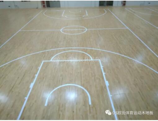 山东德州临邑首要中学体育馆木地板成功案例