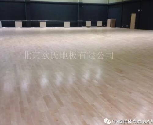 南京体育学院羽毛球馆木地板成功案例